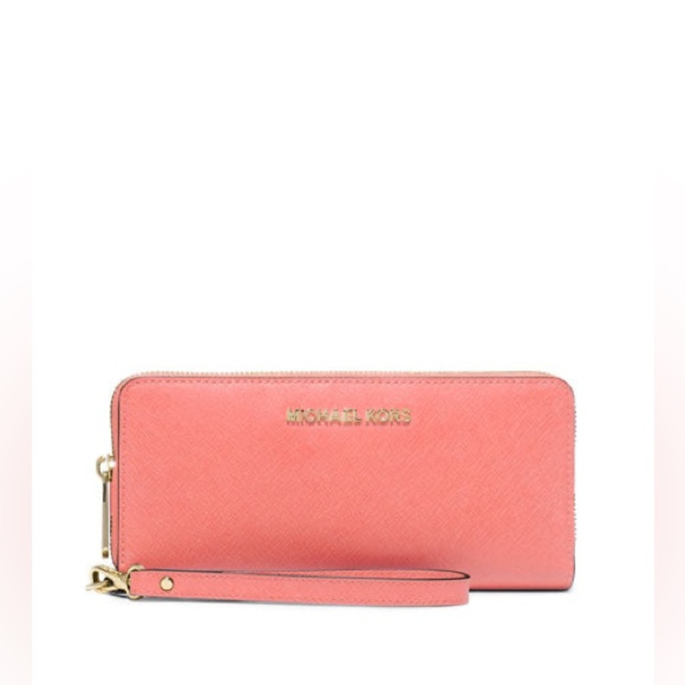 Michael Kors Ket set travel large continental wristlet wallet